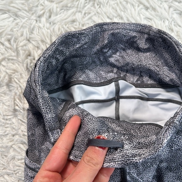 Lululemon Fast & Free Crop (19") Kindred Spirit Alpine White Multi - Picture 3 of 6